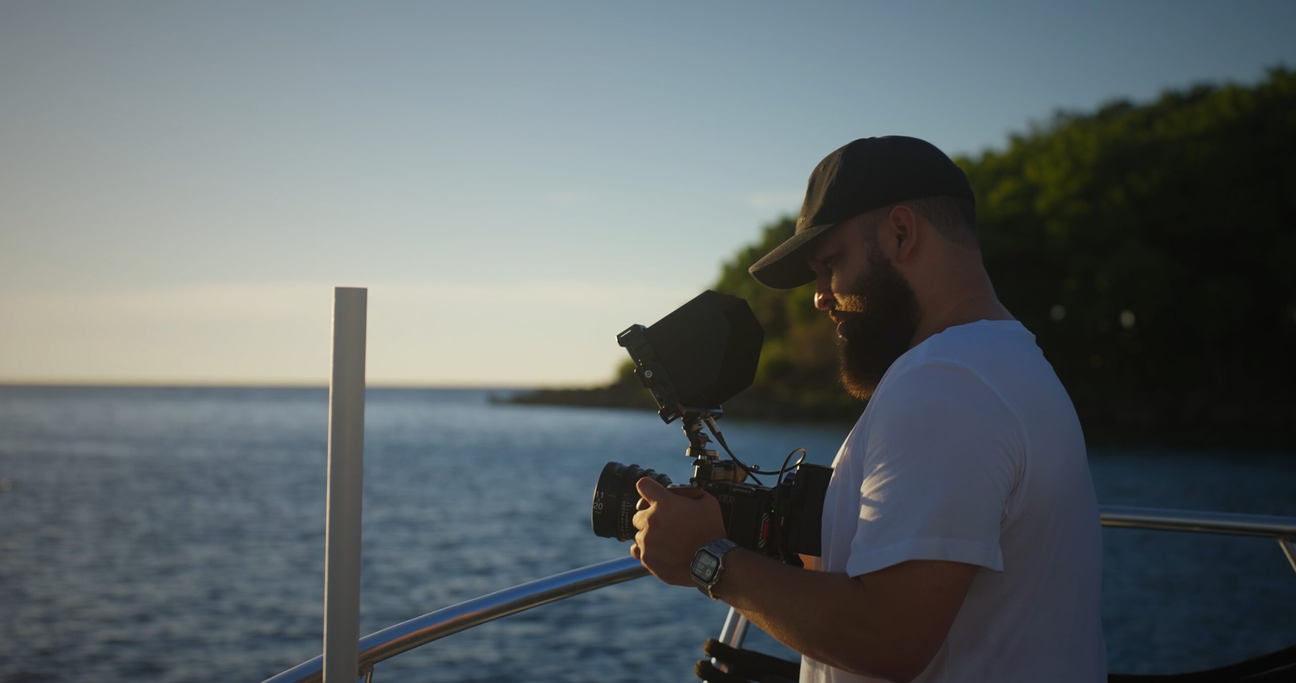 Latin filmmakers on set
